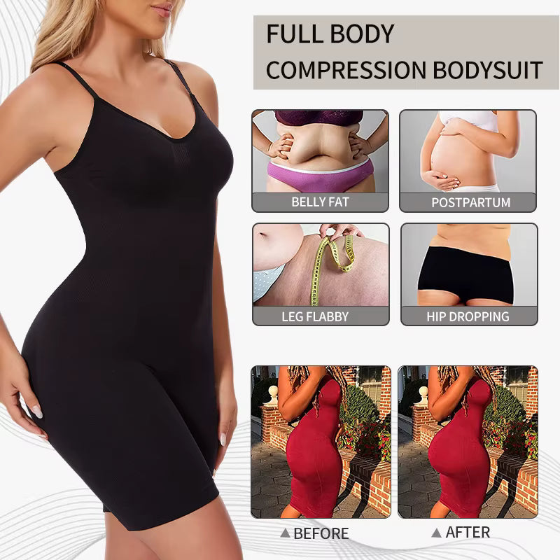 Women’s Shapewear Bodysuit – Tummy Control, Slim Waist, Butt Lift