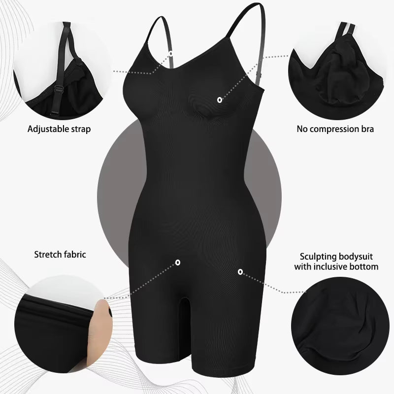 Women’s Shapewear Bodysuit – Tummy Control, Slim Waist, Butt Lift